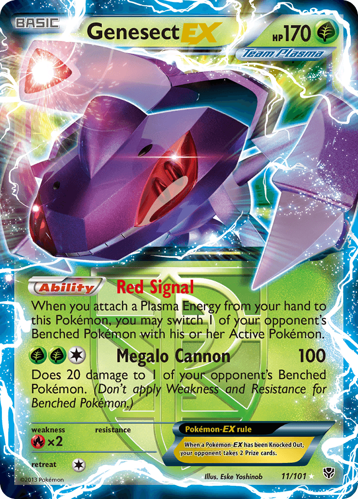 Genesect-EX 寶可夢 card