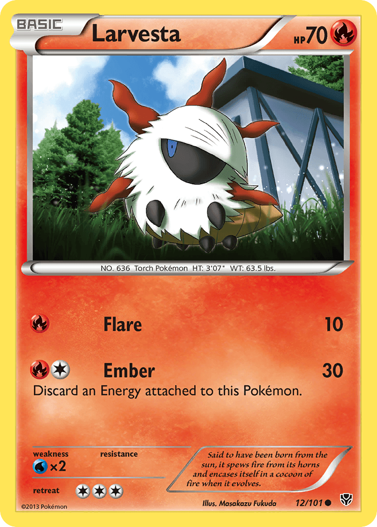Larvesta Plasma Blast card