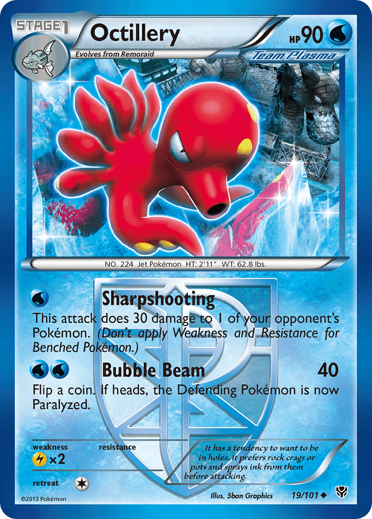 Octillery Plasma Blast card