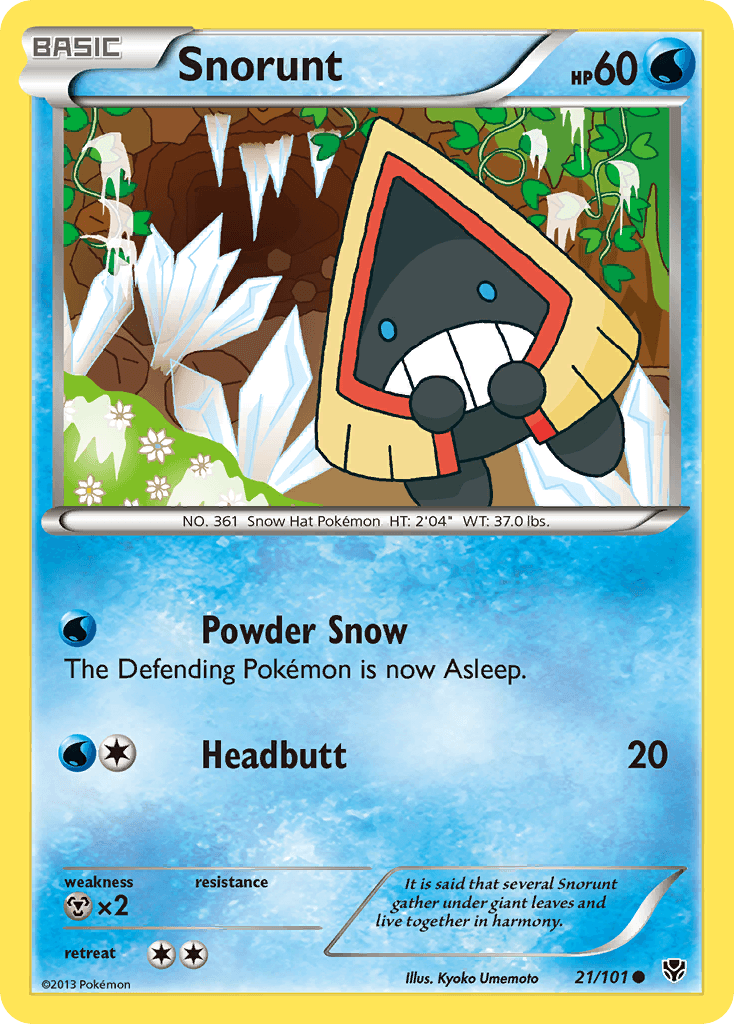 Snorunt Plasma Blast card