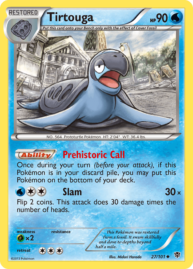 Tirtouga Plasma Blast card