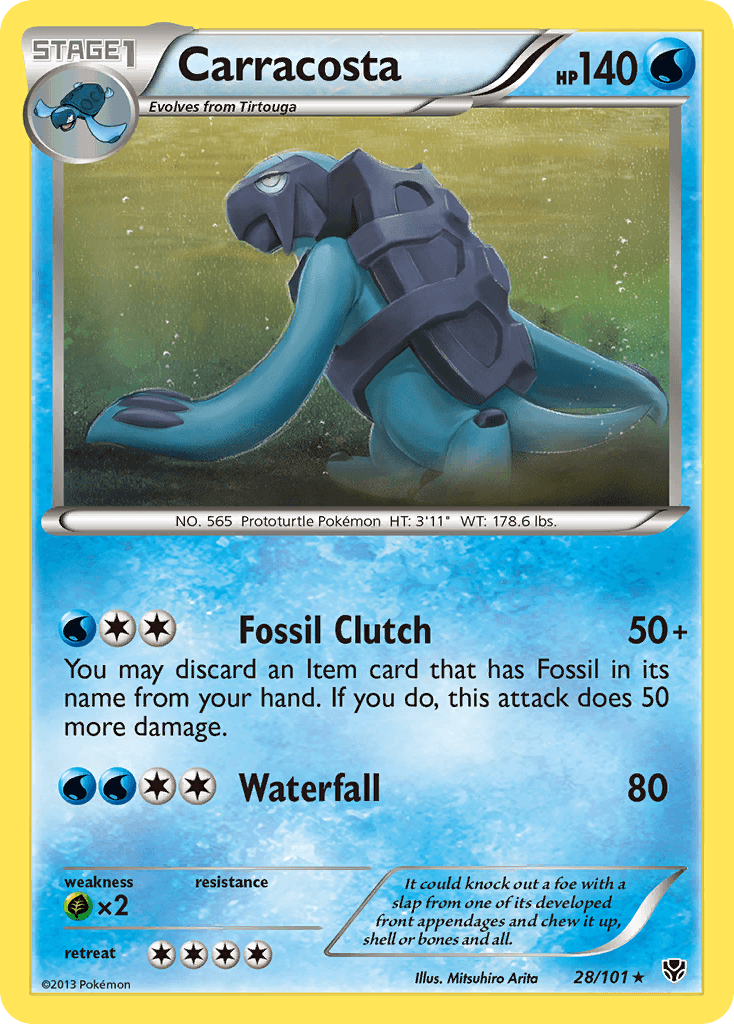 Carracosta Plasma Blast card