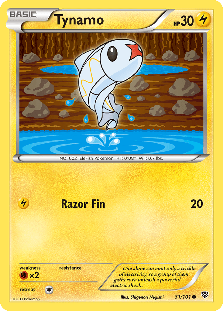 Tynamo Plasma Blast card