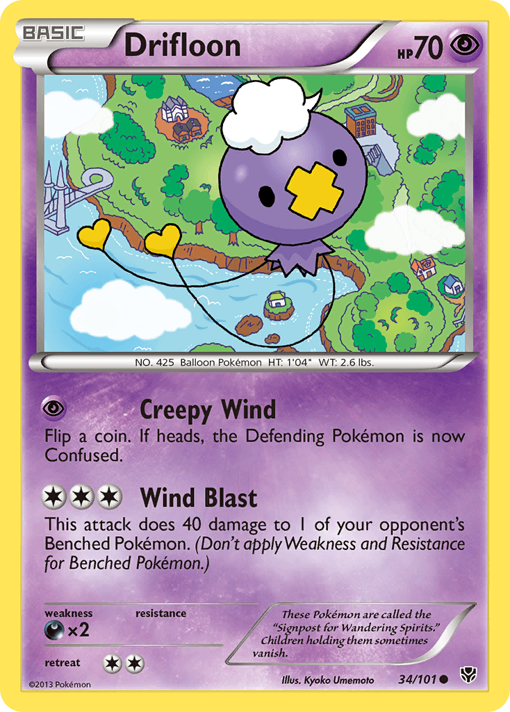 Drifloon Plasma Blast card