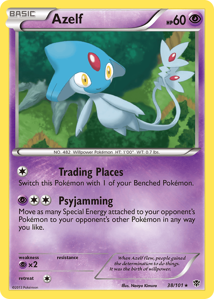 Azelf 寶可夢 card