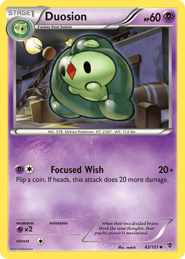 Duosion Plasma Blast card