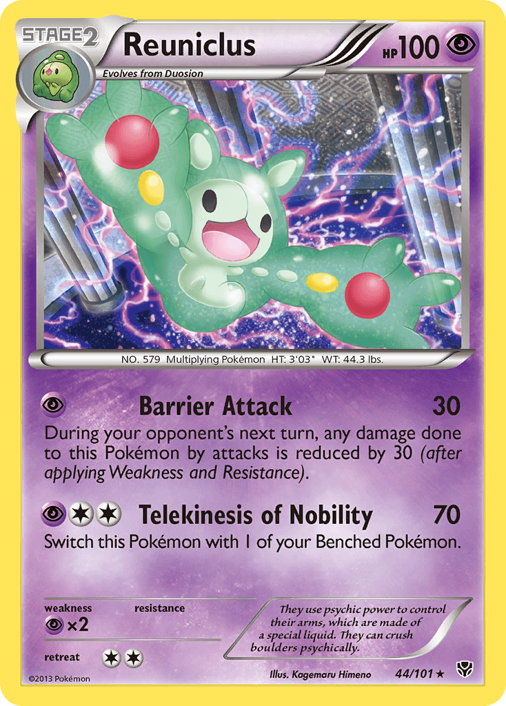 Reuniclus 寶可夢 card