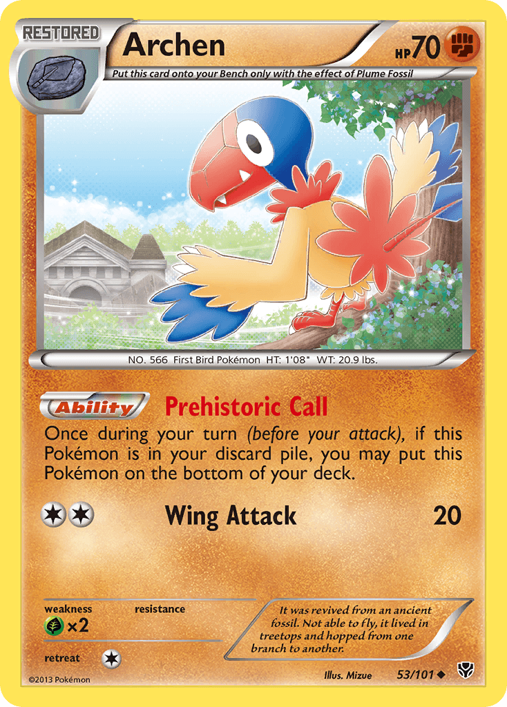 Archen Plasma Blast card