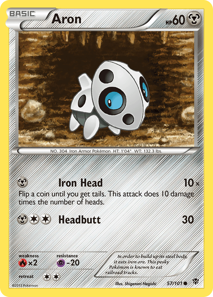 Aron 寶可夢 card