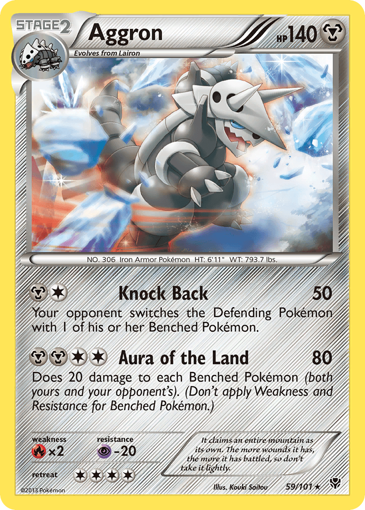 Aggron 宝可梦 card