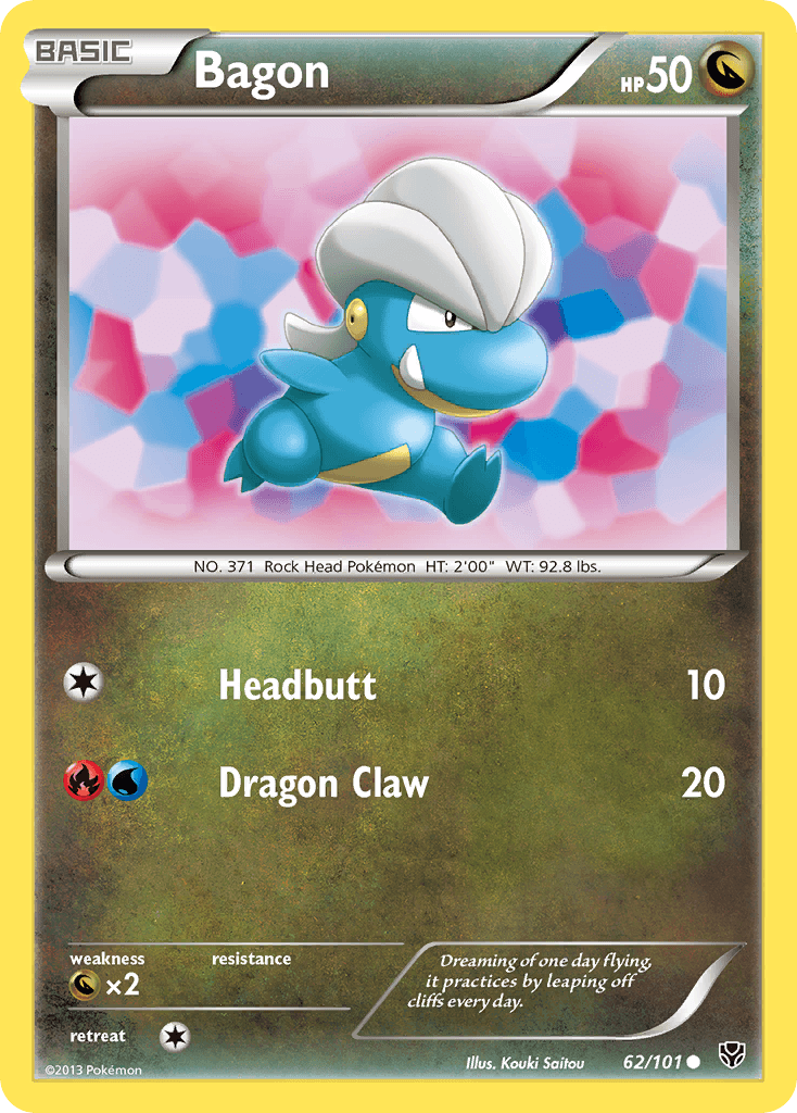 Bagon Plasma Blast card