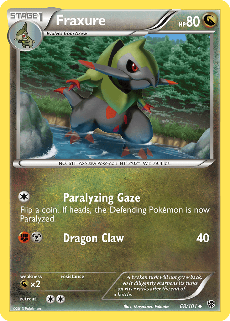 Fraxure Plasma Blast card