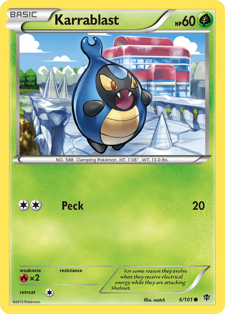 Karrablast Plasma Blast card