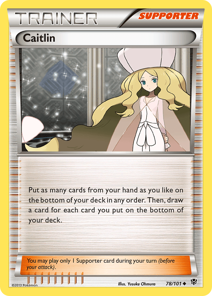 Caitlin Plasma Blast card