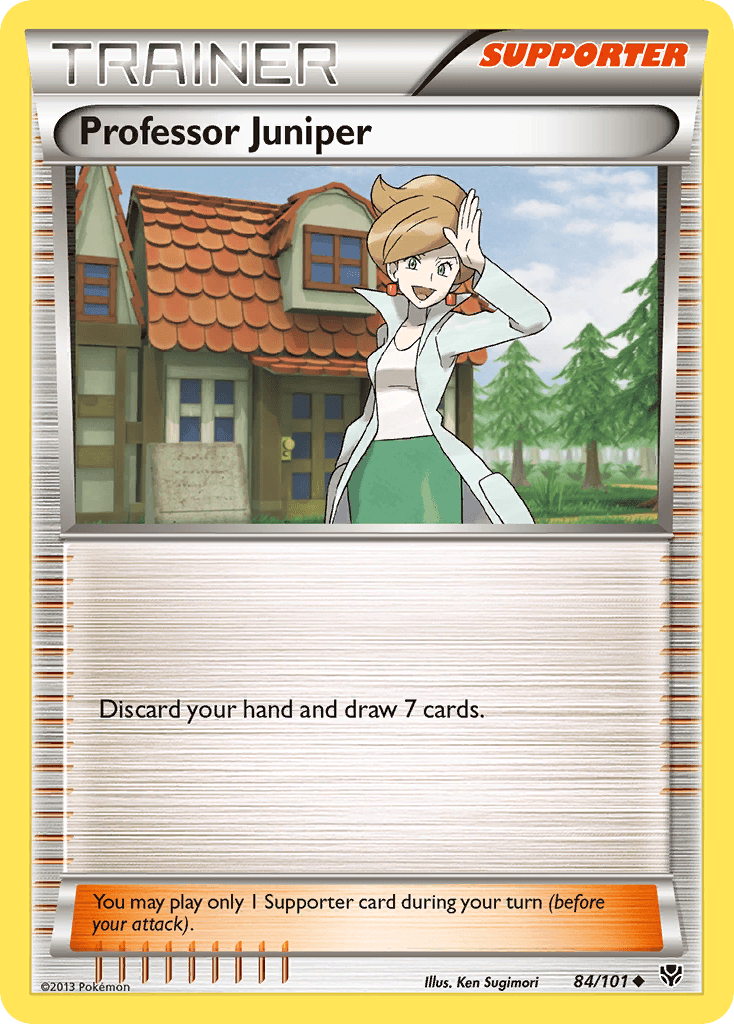 Professor Juniper Plasma Blast card