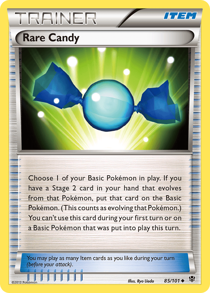 Rare Candy Plasma Blast card