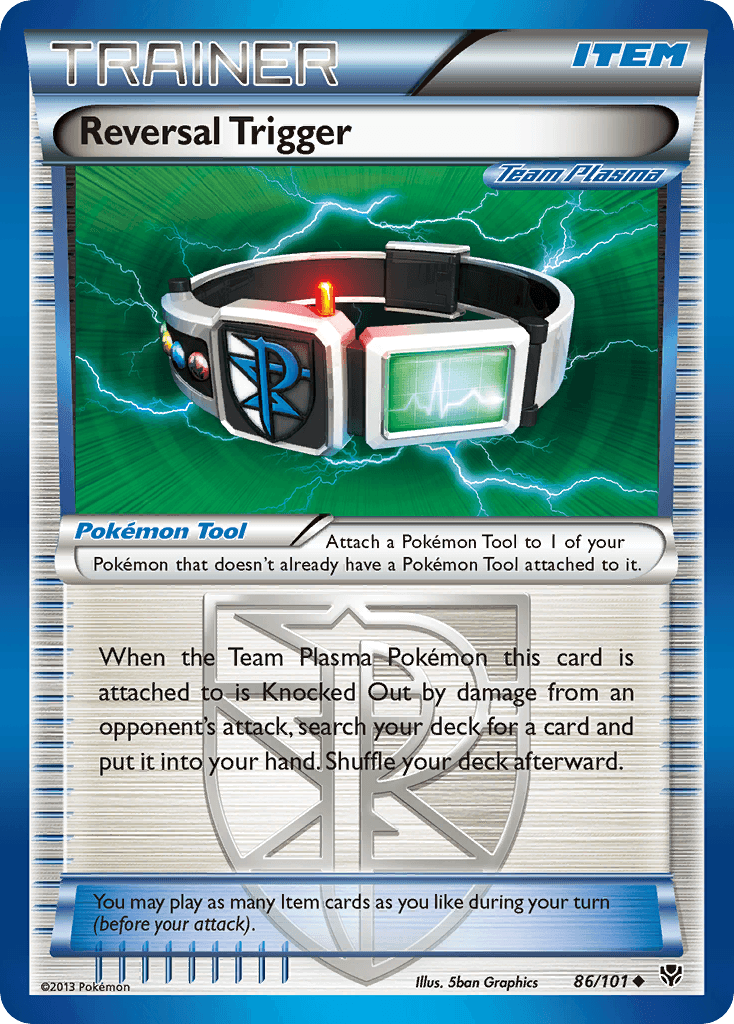 Reversal Trigger Plasma Blast card