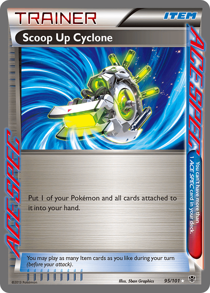 Scoop Up Cyclone Plasma Blast card