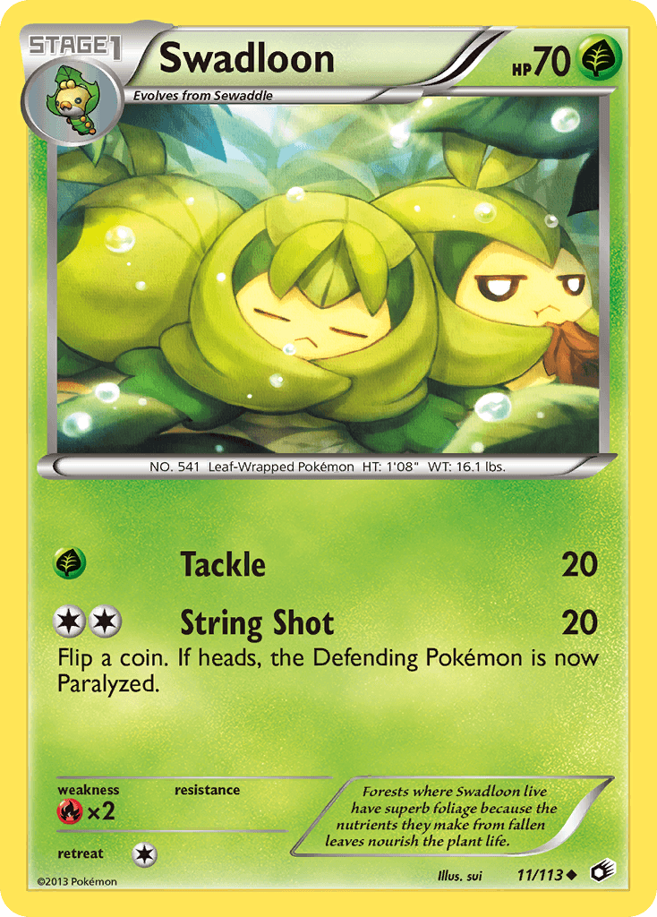 Swadloon Legendary Treasures card