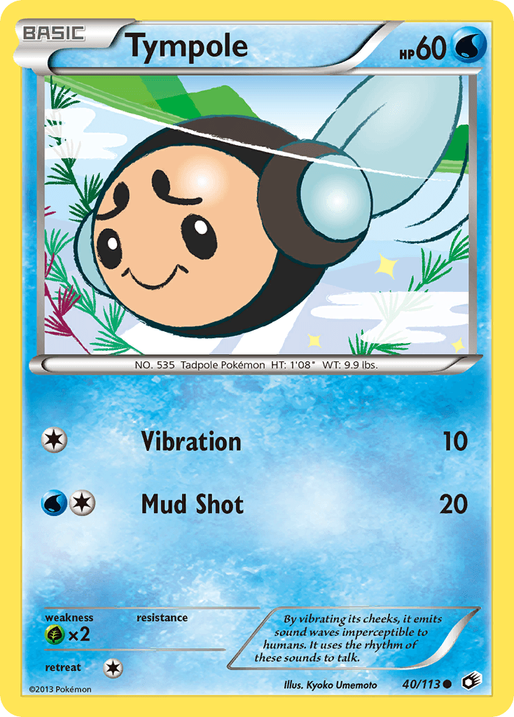 Tympole Legendary Treasures card