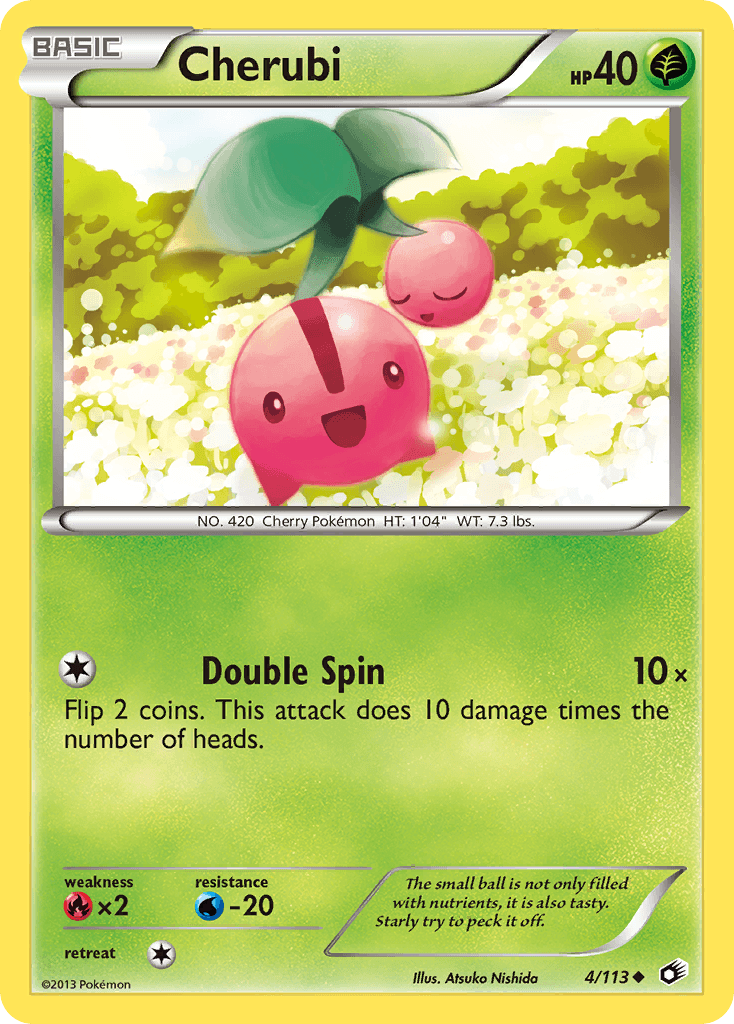 Cherubi Legendary Treasures card