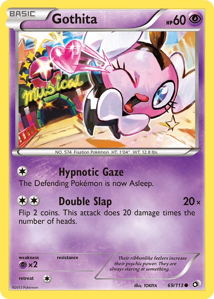 Gothita Legendary Treasures card