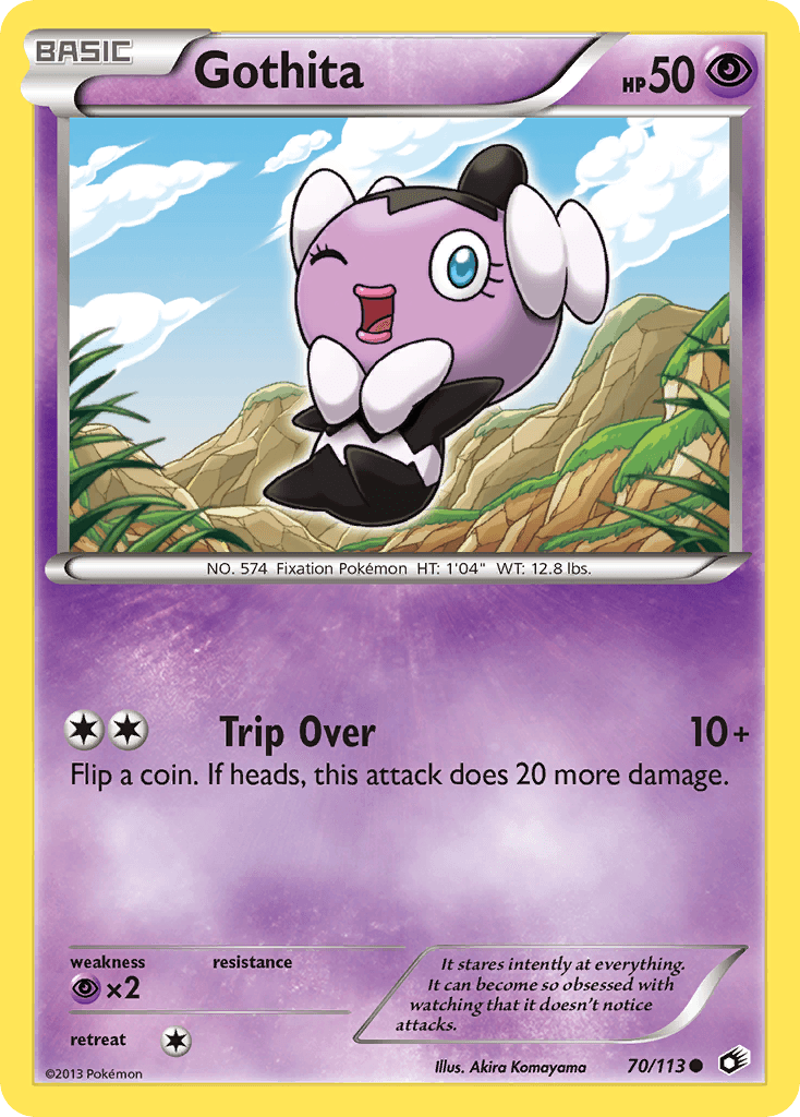 Gothita Legendary Treasures card