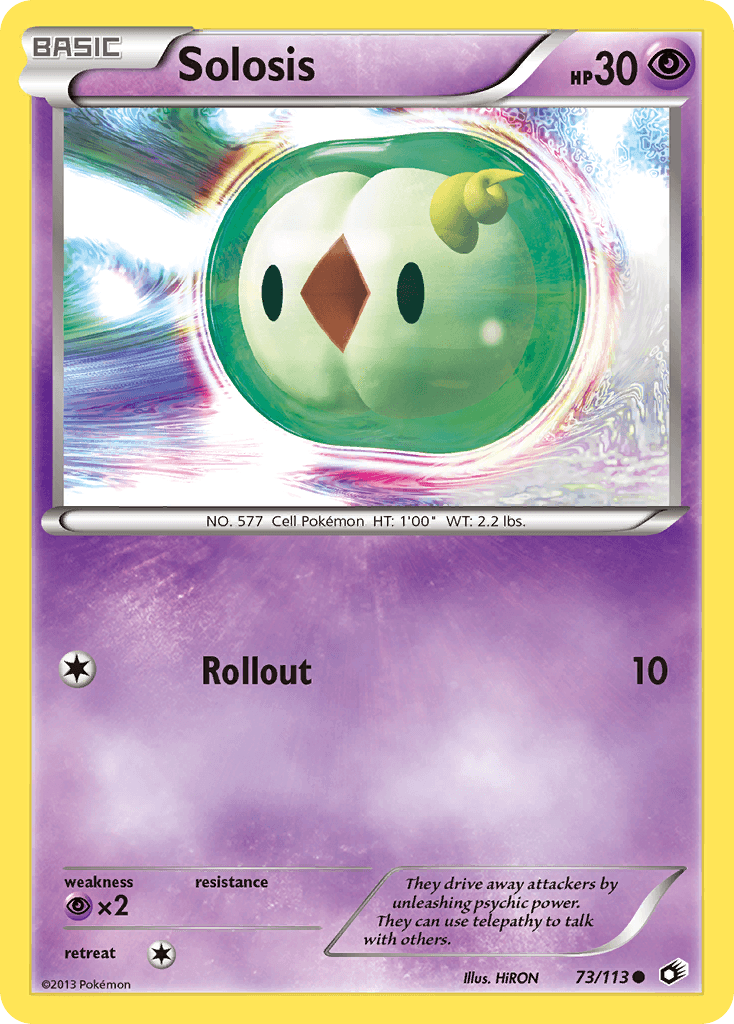Solosis Legendary Treasures card
