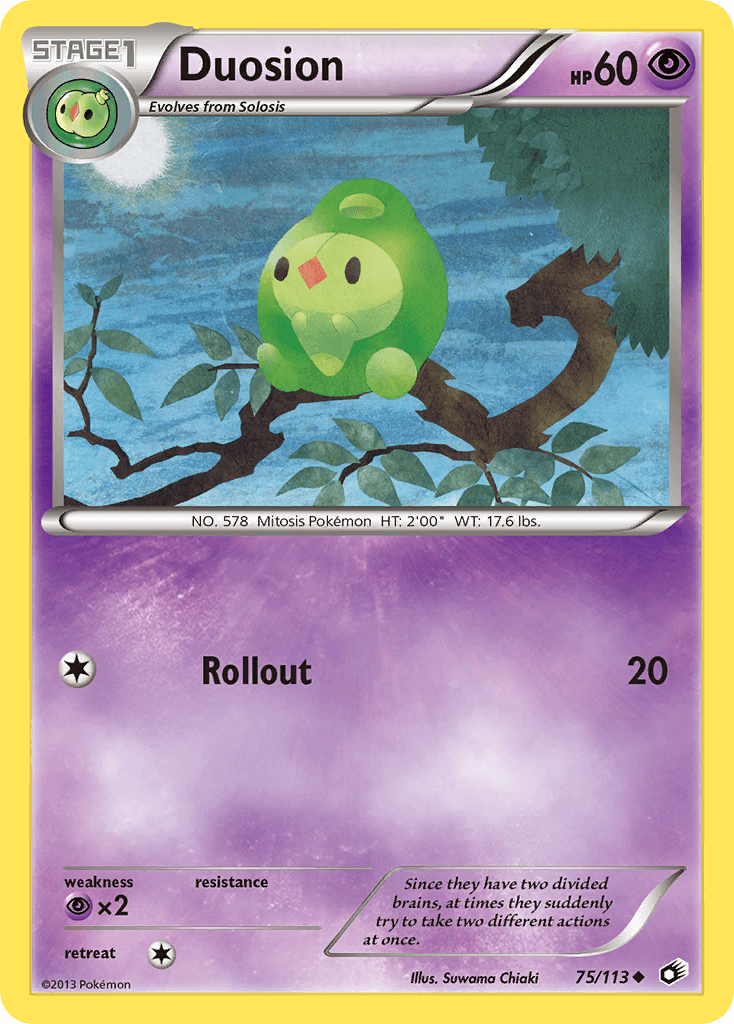 Duosion Legendary Treasures card