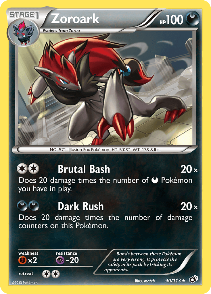 Zoroark 寶可夢 card