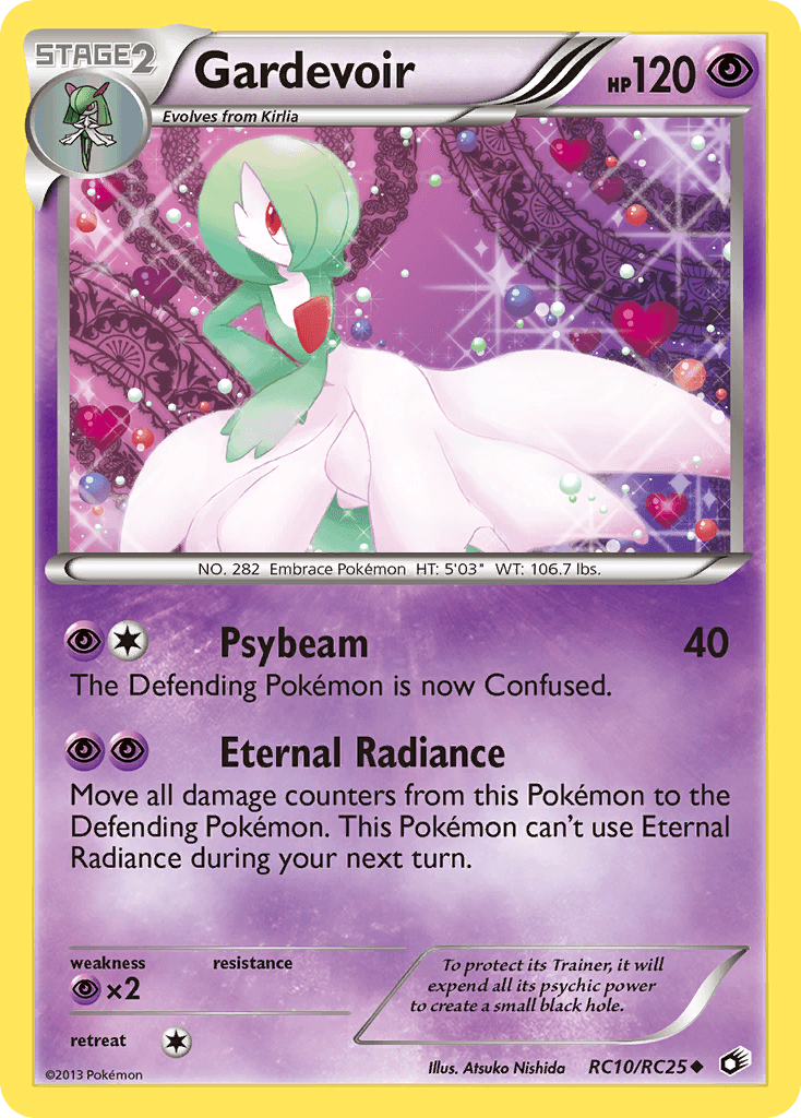 Gardevoir Legendary Treasures card