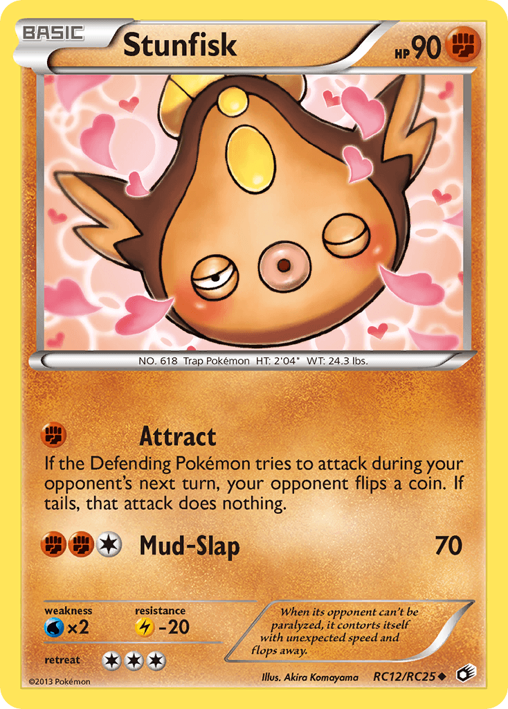 Stunfisk Legendary Treasures card