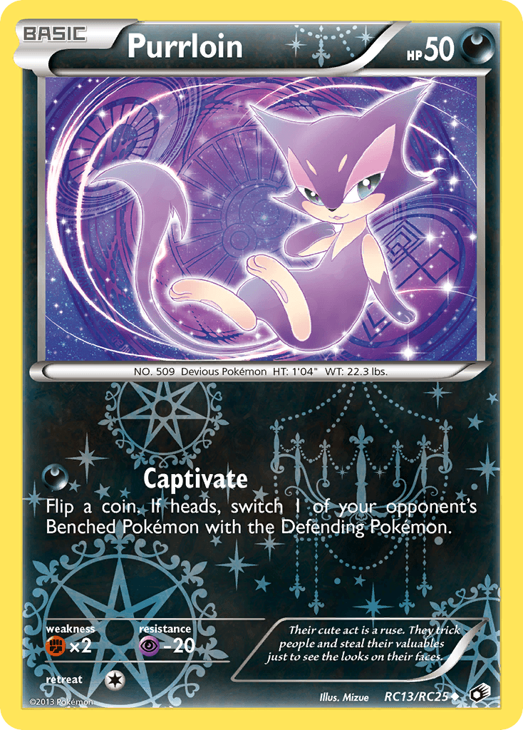 Purrloin Legendary Treasures card