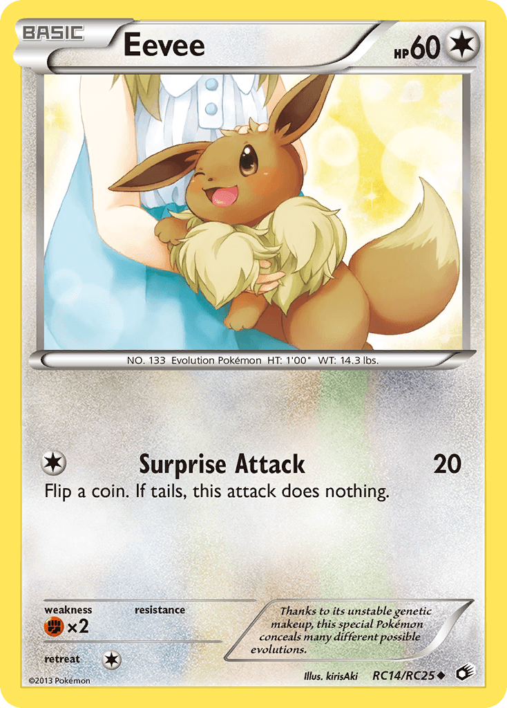 Eevee Legendary Treasures card