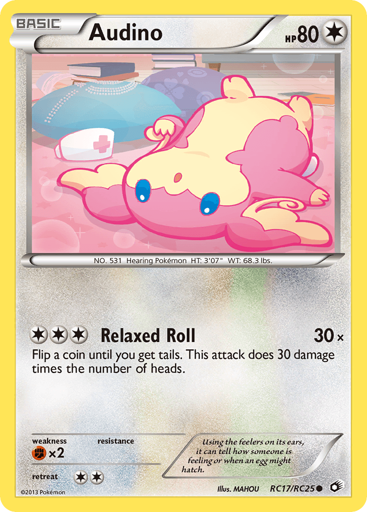Audino Legendary Treasures card