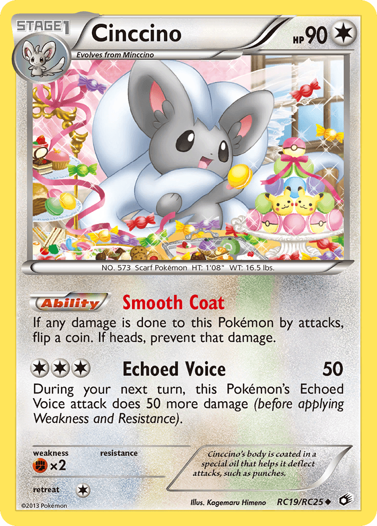 Cinccino Legendary Treasures card