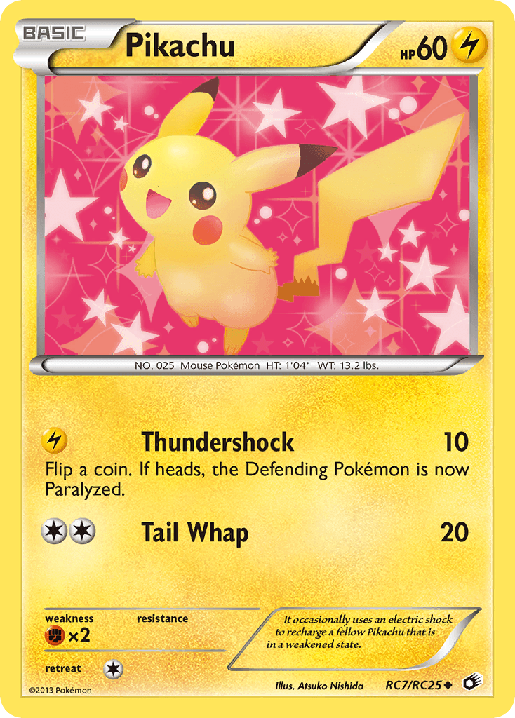 Pikachu Legendary Treasures card