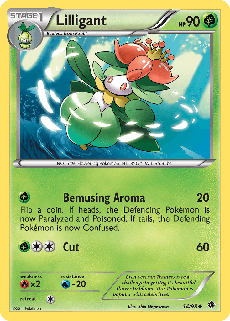Lilligant Emerging Powers card