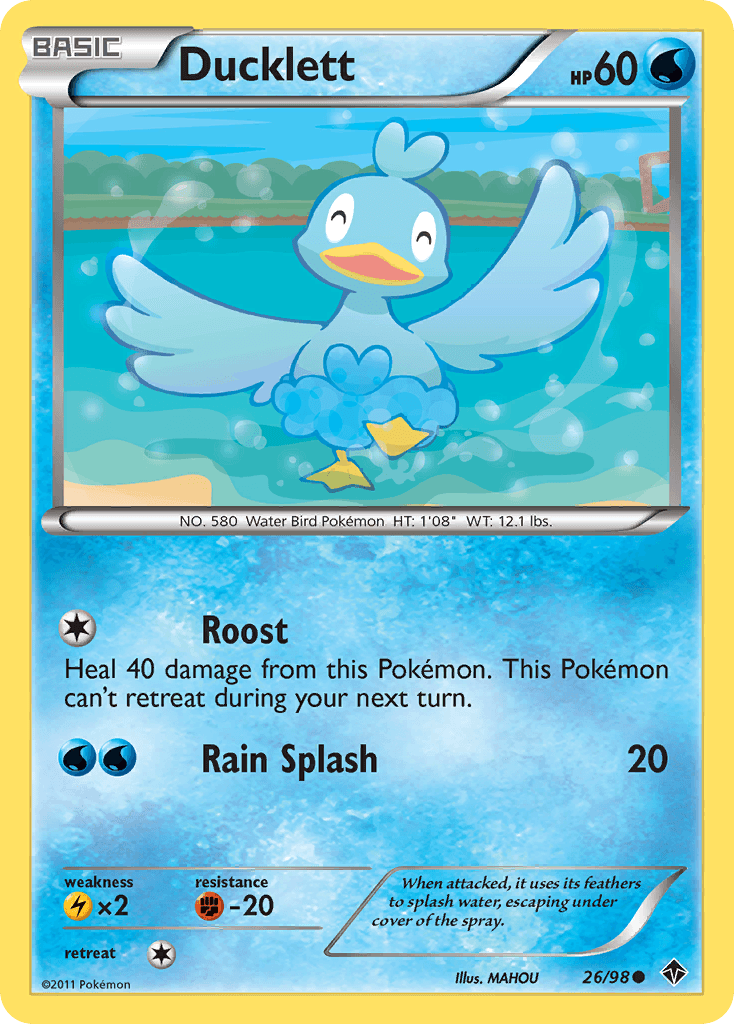 Ducklett Emerging Powers card