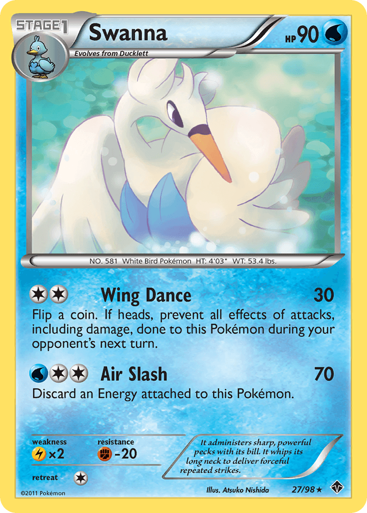 Swanna Emerging Powers card