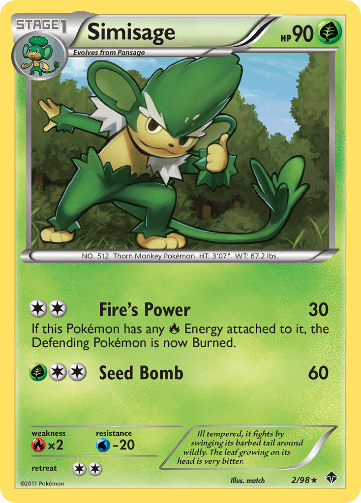 Simisage Emerging Powers card