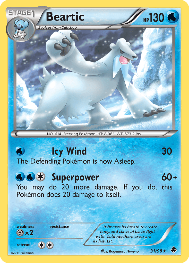 Beartic Emerging Powers card