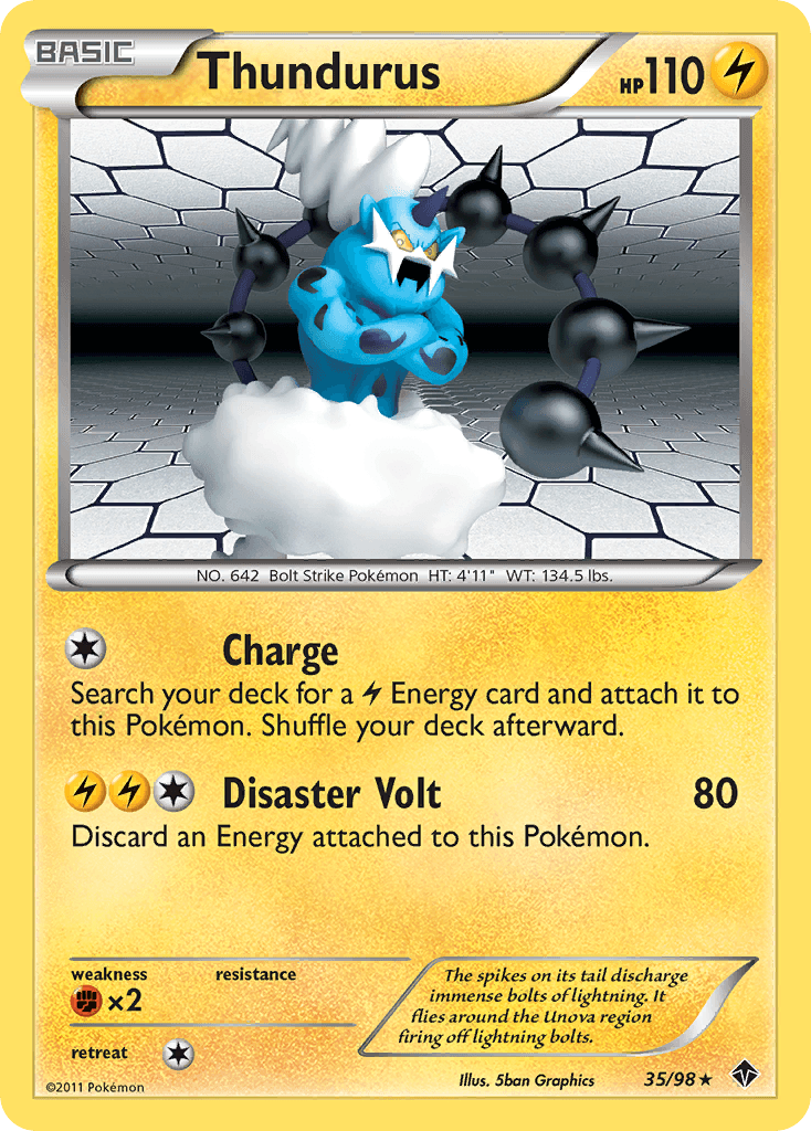 Thundurus Emerging Powers card