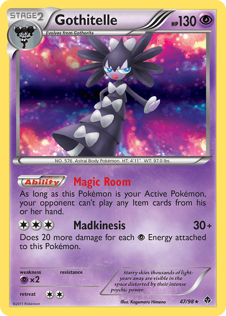 Gothitelle Emerging Powers card