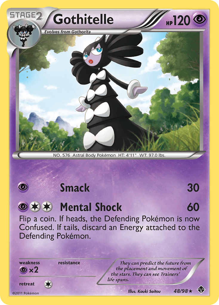Gothitelle Emerging Powers card