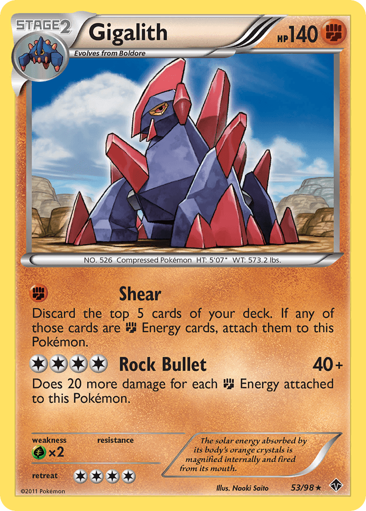 Gigalith Emerging Powers card