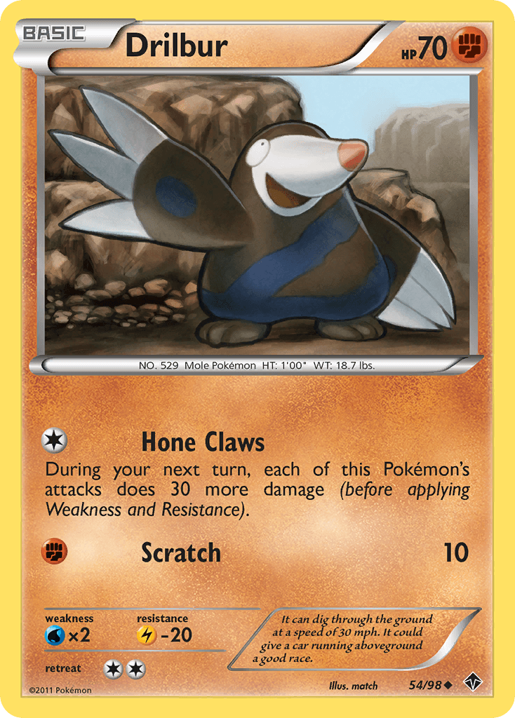 Drilbur Emerging Powers card