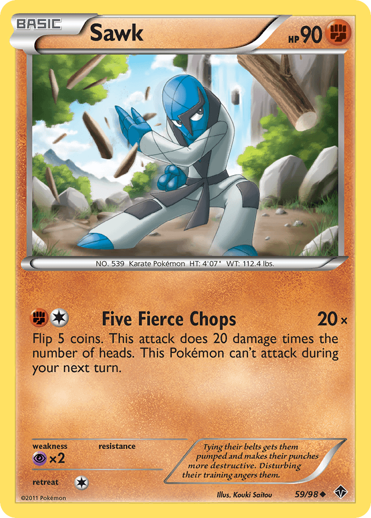 Sawk Emerging Powers card