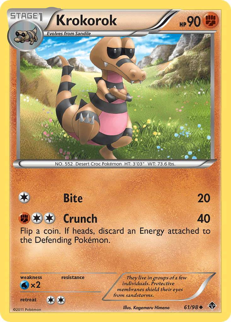 Krokorok Emerging Powers card