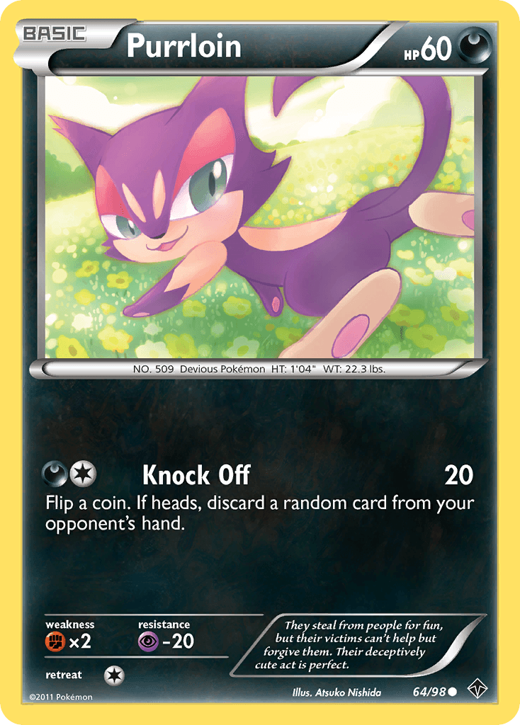 Purrloin Emerging Powers card